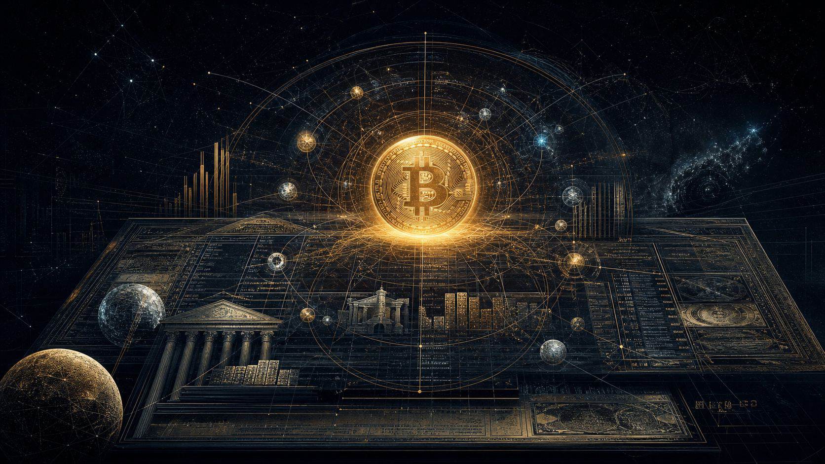Conceptual atlas of capital-market instruments converging on a corporate Bitcoin treasury reserve